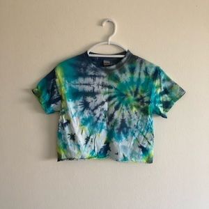 Handmade tie dye crop